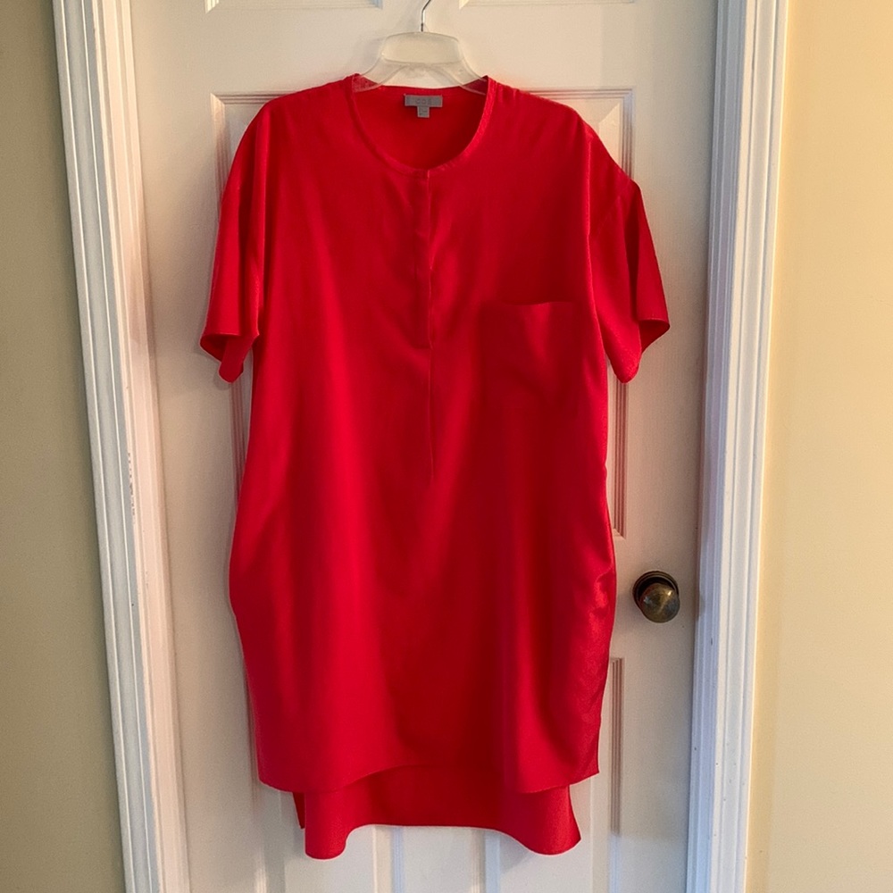 COS size L silk cotton blend dress